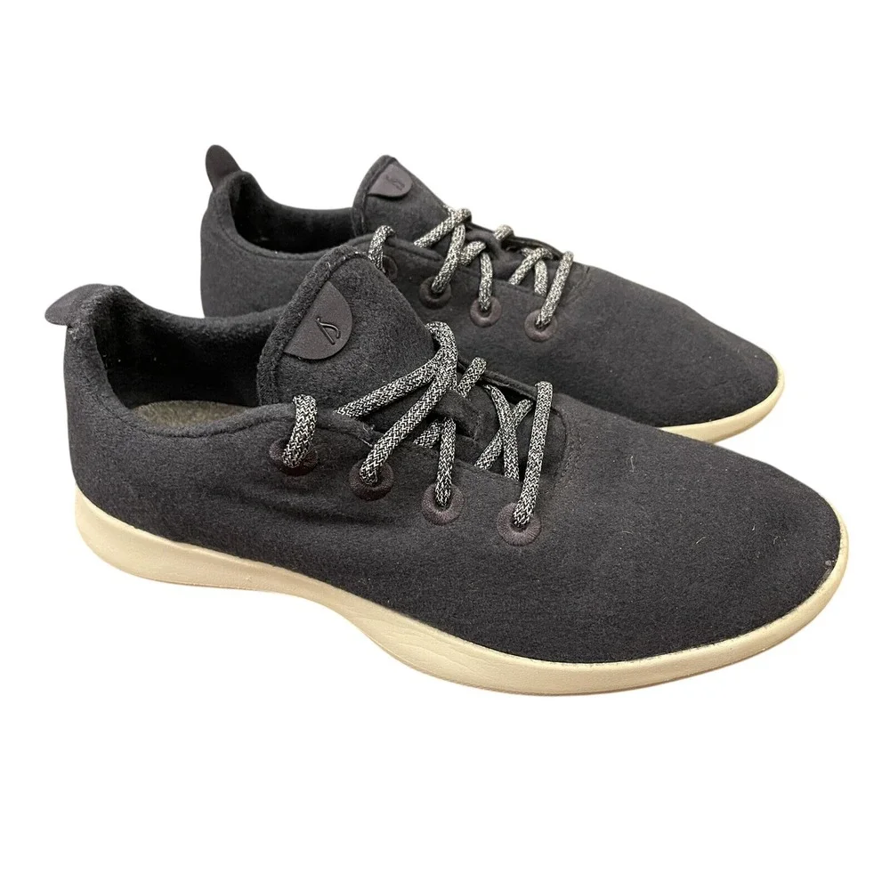 Allbirds Wool‎ Runner Men Size 14 Charcoal Grey Sustainable Merino Sneakers